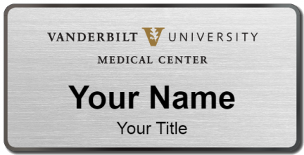 Custom name badges for Vanderbilt University Medical Center