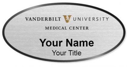Custom name badges for Vanderbilt University Medical Center