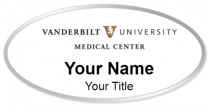 Custom name badges for Vanderbilt University Medical Center