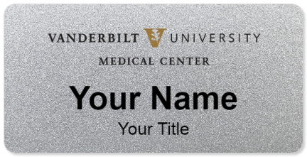 Custom name badges for Vanderbilt University Medical Center