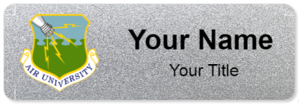 Custom name badges for Air University