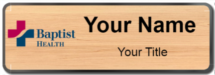Custom name badges for Baptist Health South Montgomery