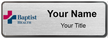 Custom name badges for Baptist Health South Montgomery