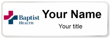 Custom name badges for Baptist Health South Montgomery