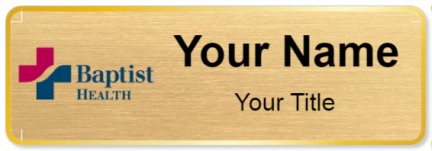 Custom name badges for Baptist Health South Montgomery