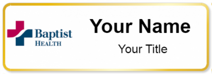 Custom name badges for Baptist Health South Montgomery