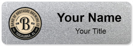 Custom name badges for Band of Brothers Brewery