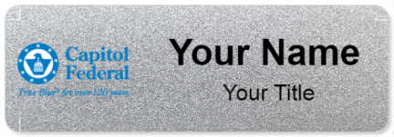 Custom name badges for Capitol Federal Bank