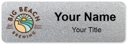 Custom name badges for Big Beach Brewing Company