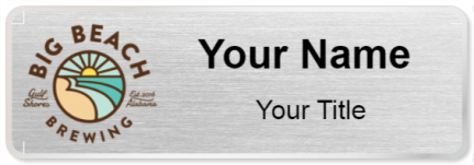 Custom name badges for Big Beach Brewing Company