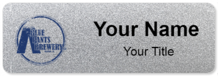 Custom name badges for Blue Pants Brewery