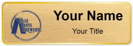 Custom name badges for Blue Pants Brewery