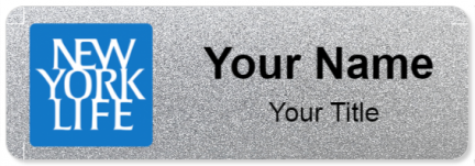Custom name badges for New York Life Insurance