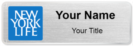 Custom name badges for New York Life Insurance