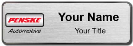 Custom name badges for Penske