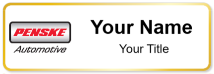 Custom name badges for Penske