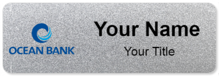 Custom name badges for Ocean Bank