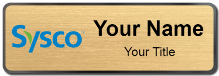 Custom name badges for Sysco Corporation