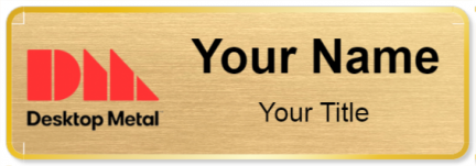 Custom name badges for Destop Metal