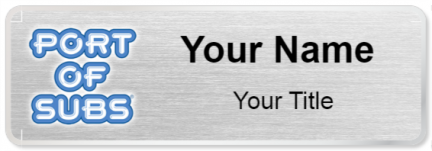 Custom name badges for Port Of Subs