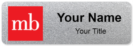 Custom name badges for MB Financial Bank