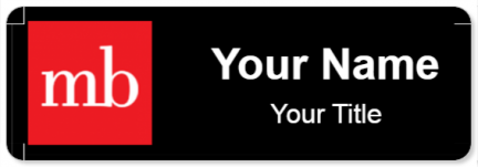 Custom name badges for MB Financial Bank