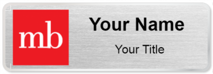 Custom name badges for MB Financial Bank