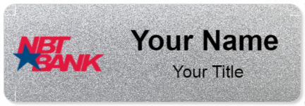 Custom name badges for NBT Bank