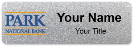 Custom name badges for Park National Bank