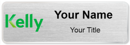 Custom name badges for Kelly Services