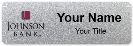 Custom name badges for Johnson Bank