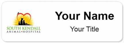 Custom name badges for South Kendall Animal Hospital