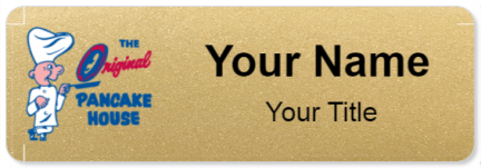 Custom name badges for The Original Pancake House