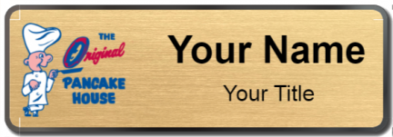 Custom name badges for The Original Pancake House