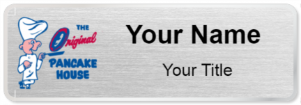 Custom name badges for The Original Pancake House