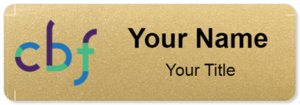 Custom name badges for Cooperative Baptist Fellowship