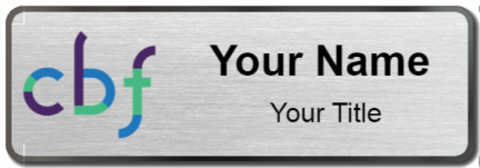 Custom name badges for Cooperative Baptist Fellowship