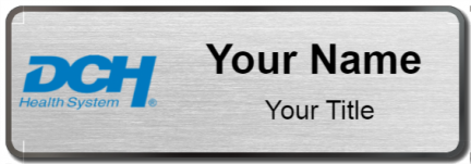 Custom name badges for DCH Regional Medical Center