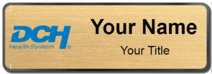 Custom name badges for DCH Regional Medical Center