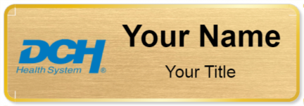 Custom name badges for DCH Regional Medical Center