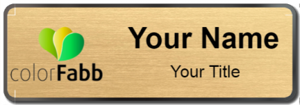 Custom name badges for ColorFabb
