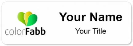 Custom name badges for ColorFabb