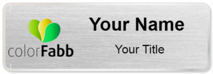 Custom name badges for ColorFabb