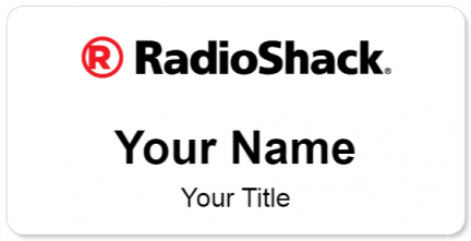 Radioshack Template Image