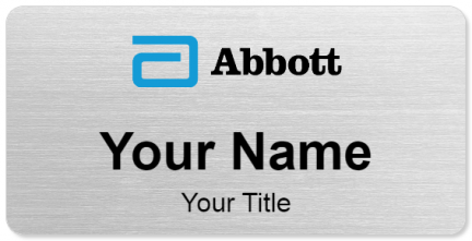 Custom name badges for Abbott Laboratories