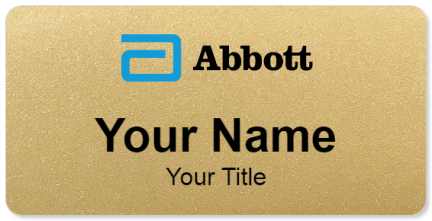 Custom name badges for Abbott Laboratories