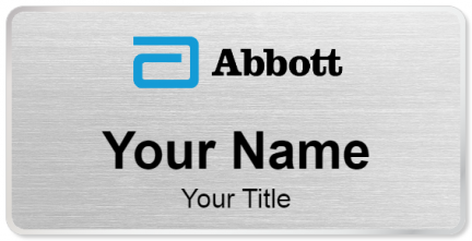 Custom name badges for Abbott Laboratories