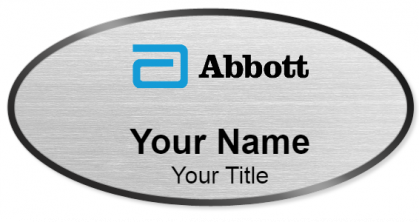 Custom name badges for Abbott Laboratories