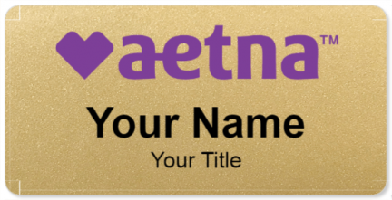 Custom name badges for Aetna