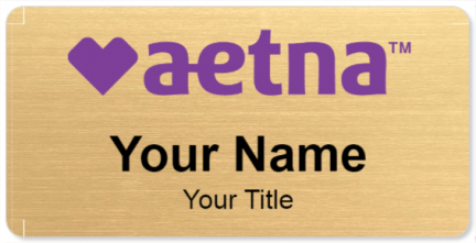 Custom name badges for Aetna